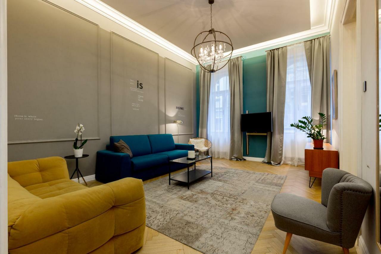 Luxury Twin 1-Bedroom In Kazinczy Street Budapest Esterno foto